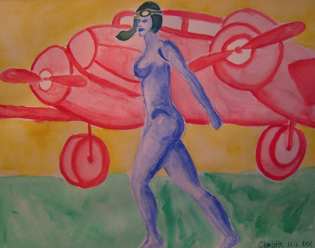 Nude Amelia Earhart - Charlotte Mia Rose