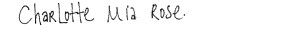 *CMR handwritten signature